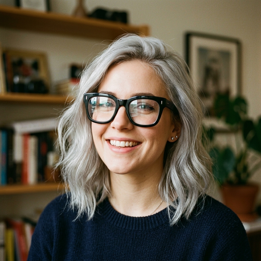 Rejected DV Lottery Photo with Glasses